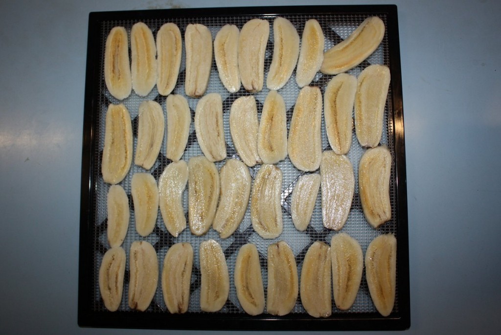 Sliced Bananas