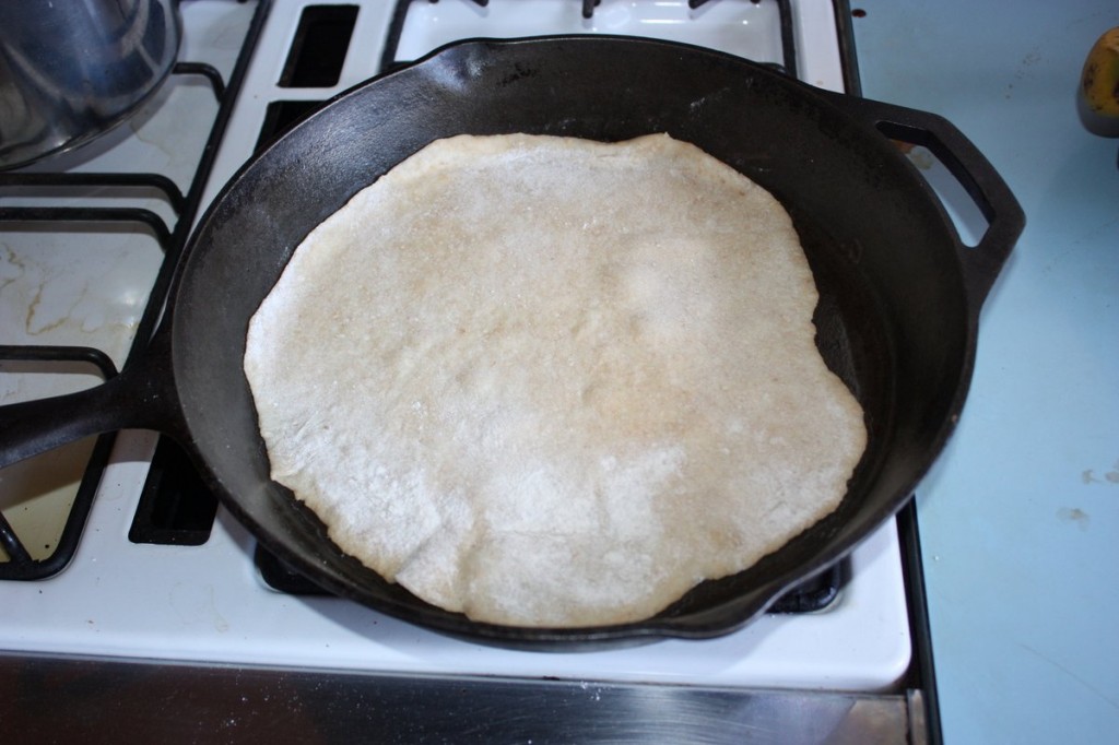 Tortilla in Pan