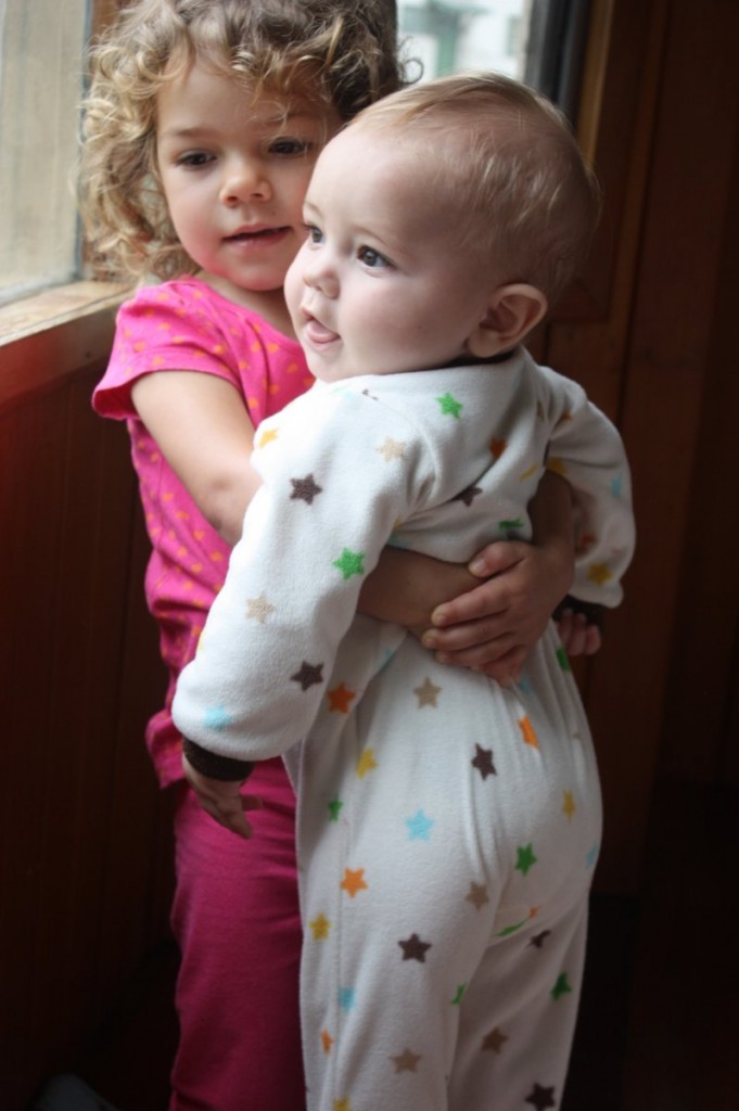 Mikayla Showing Timothy the View