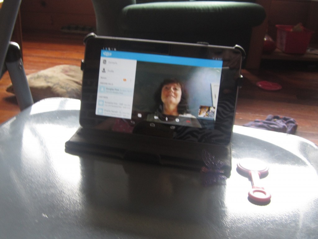 Skyping with Gramma