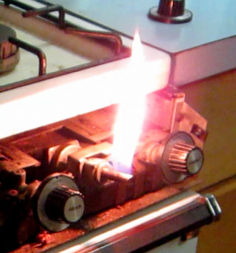 Leaking Oven