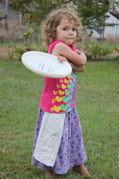 Mikayla Stretching