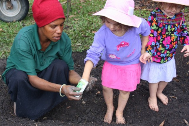 Mikayla Getting Seeds