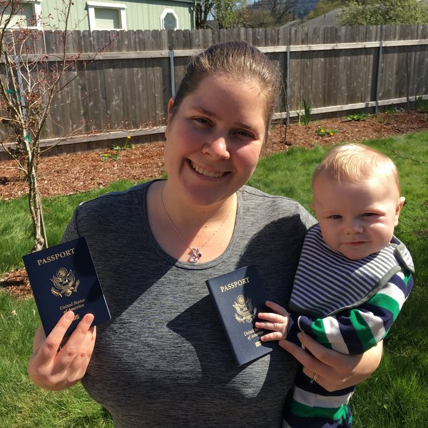 Christina, Nathaniel, and Passports