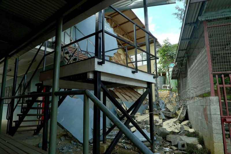 Classroom collapse