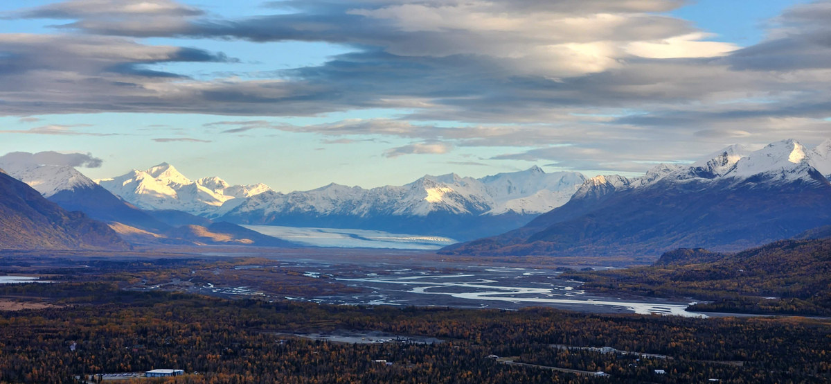Beautiful rivers and mountains!