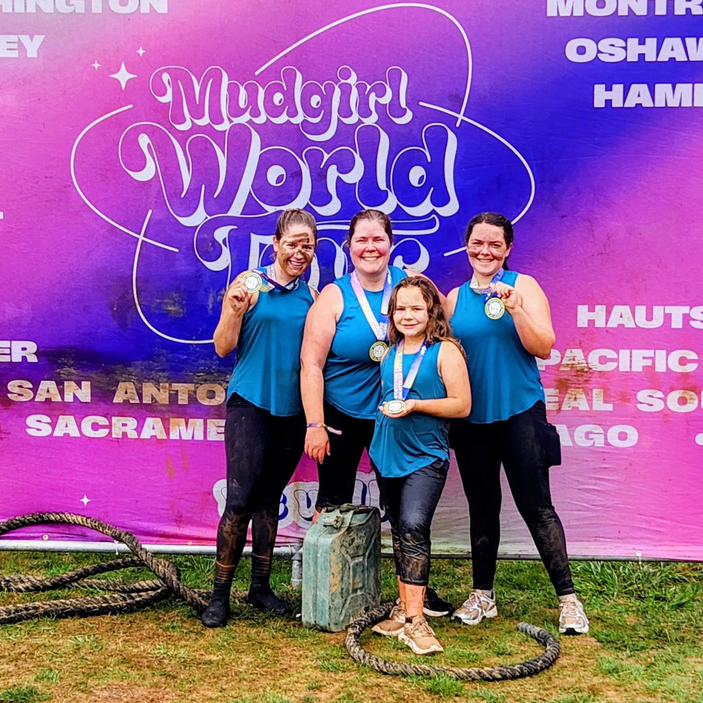 Muddy fun at the Mudgirl run!